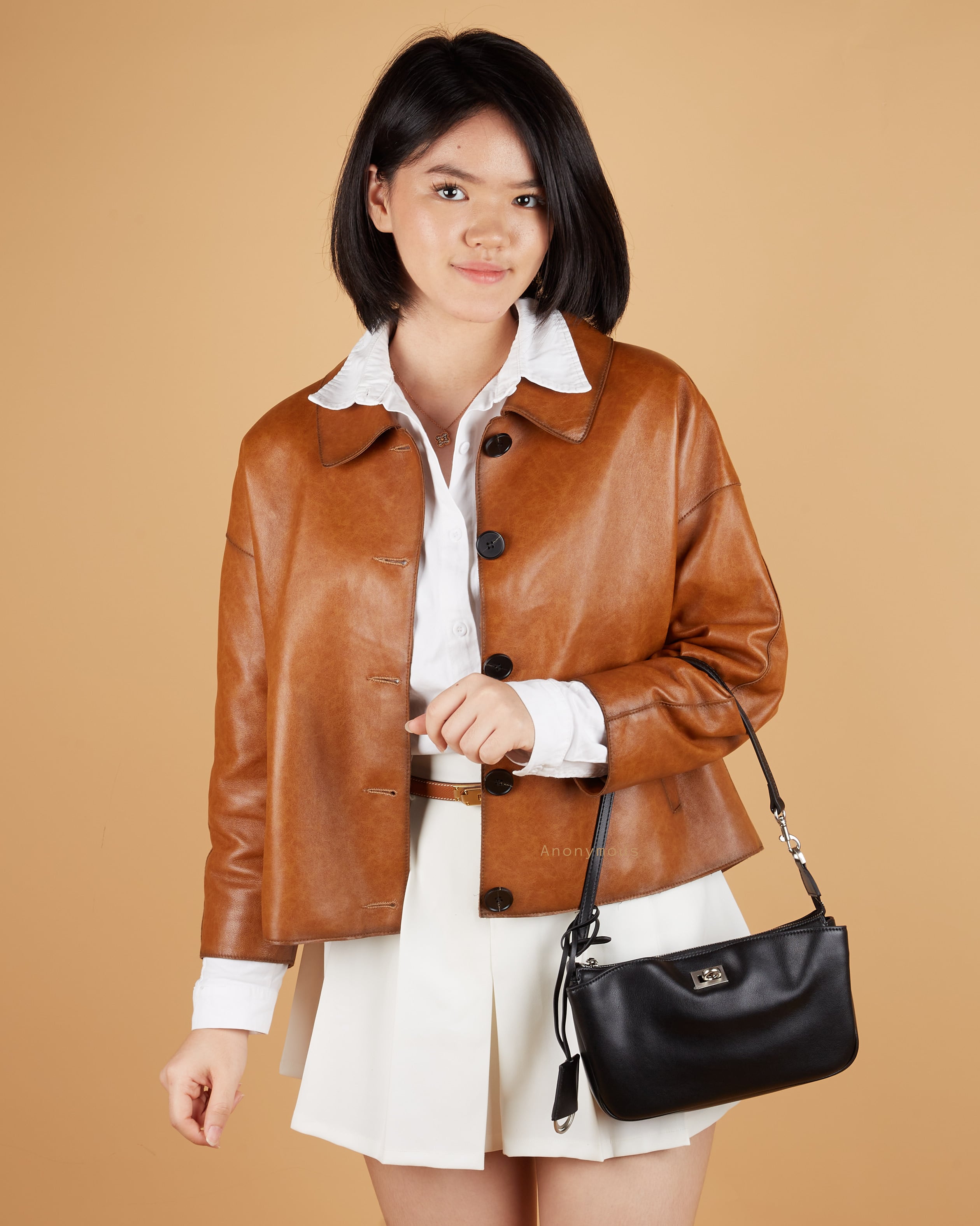 Anonymous Belle Crossbody Lambskin Leather No Brand (Tas Kulit)