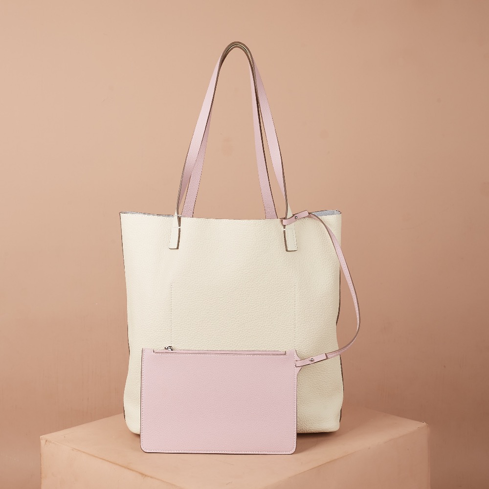 Anonymous Adora Tote Bag Grained Leather No Brand (Tas Kulit)