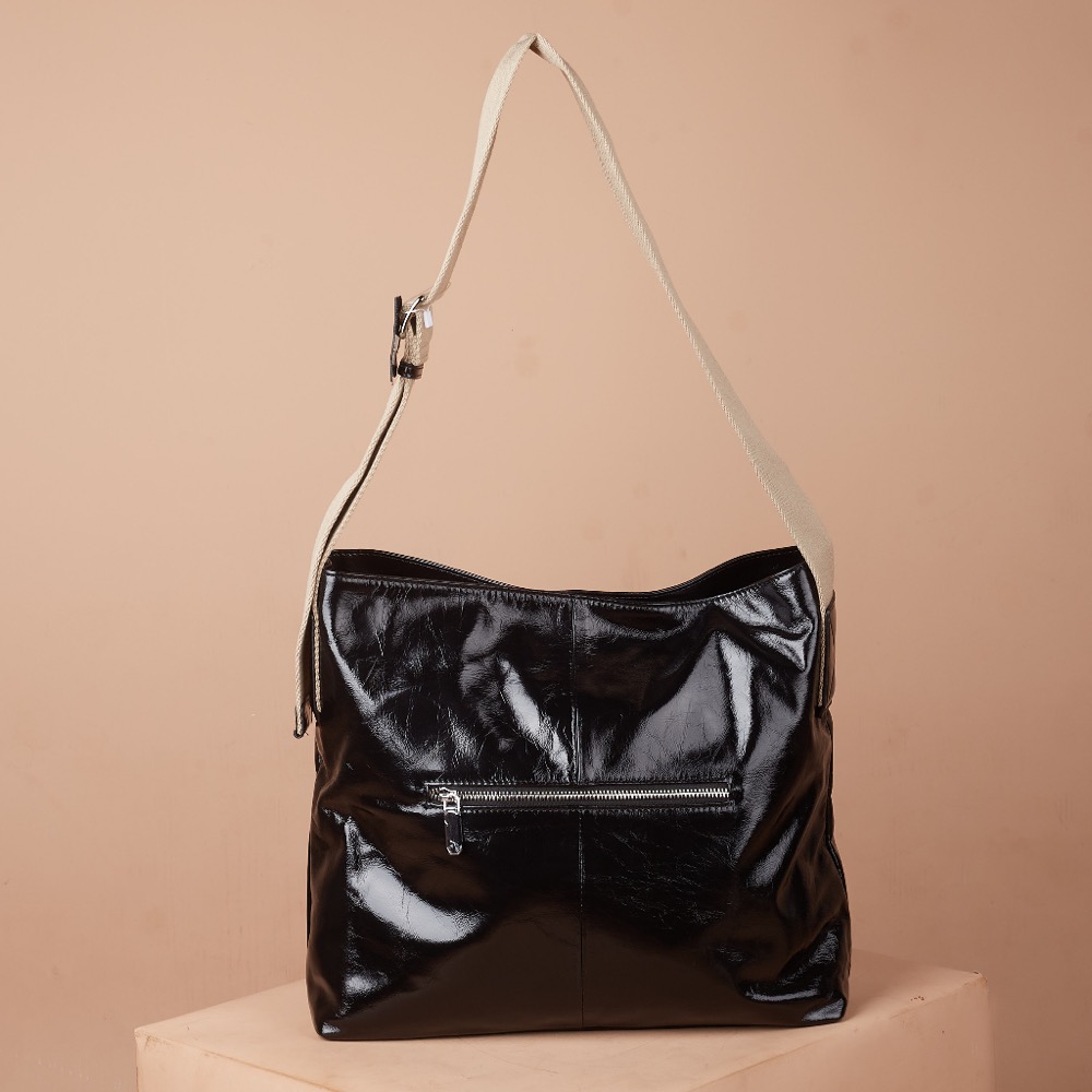 Anonymous Juno 37 Hobo Bag Shiny Calfskin No Brand (Tas Kulit)