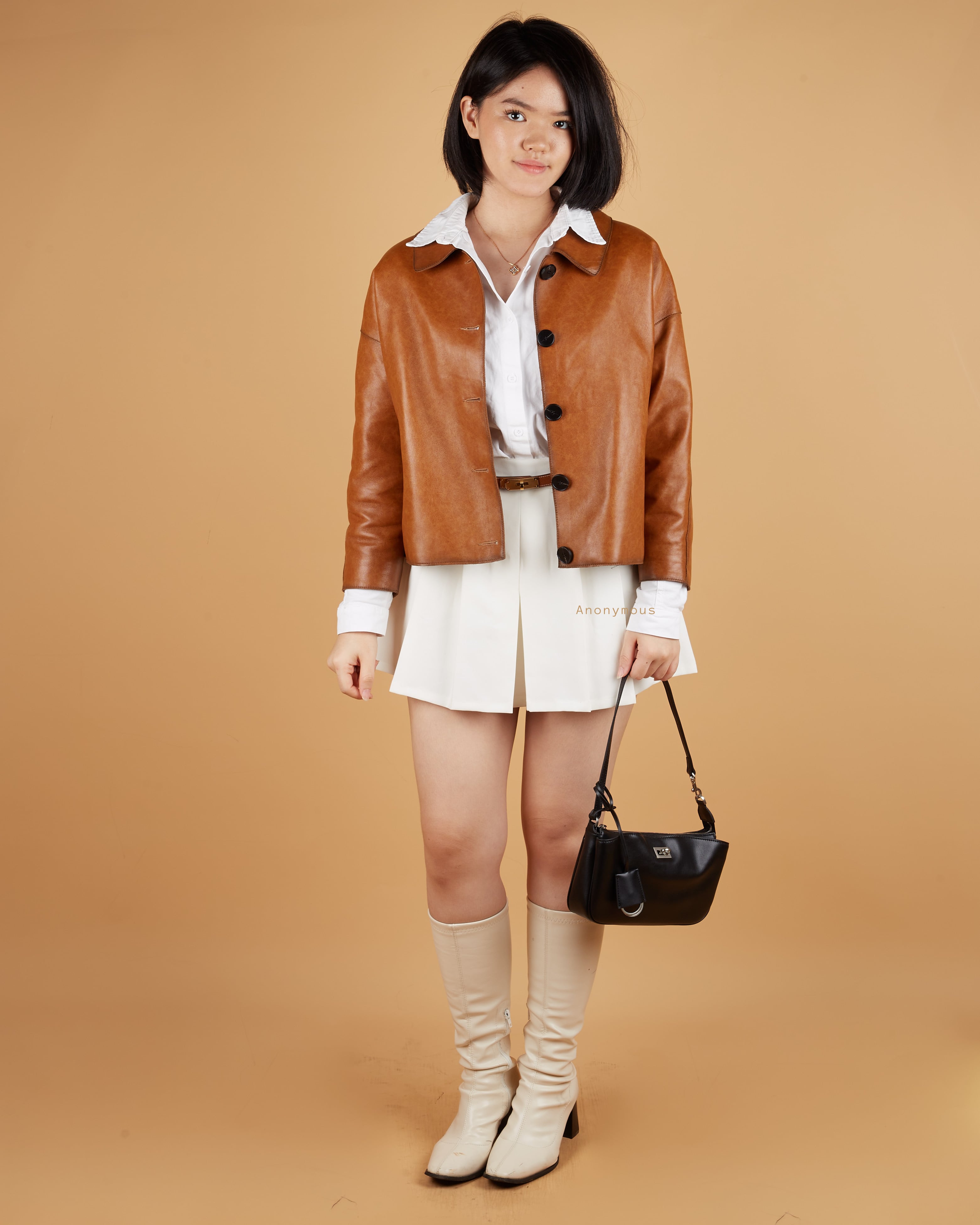 Anonymous Belle Crossbody Lambskin Leather No Brand (Tas Kulit)