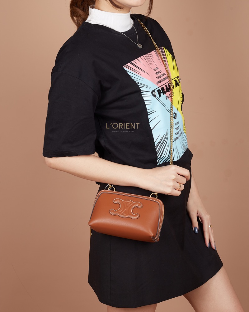 Anonymous Gemma Mini Shoulder Swift Leather (No brand)