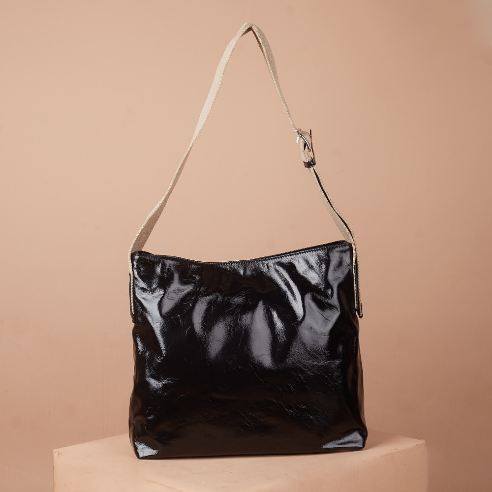Anonymous Juno 37 Hobo Bag Shiny Calfskin No Brand (Tas Kulit)
