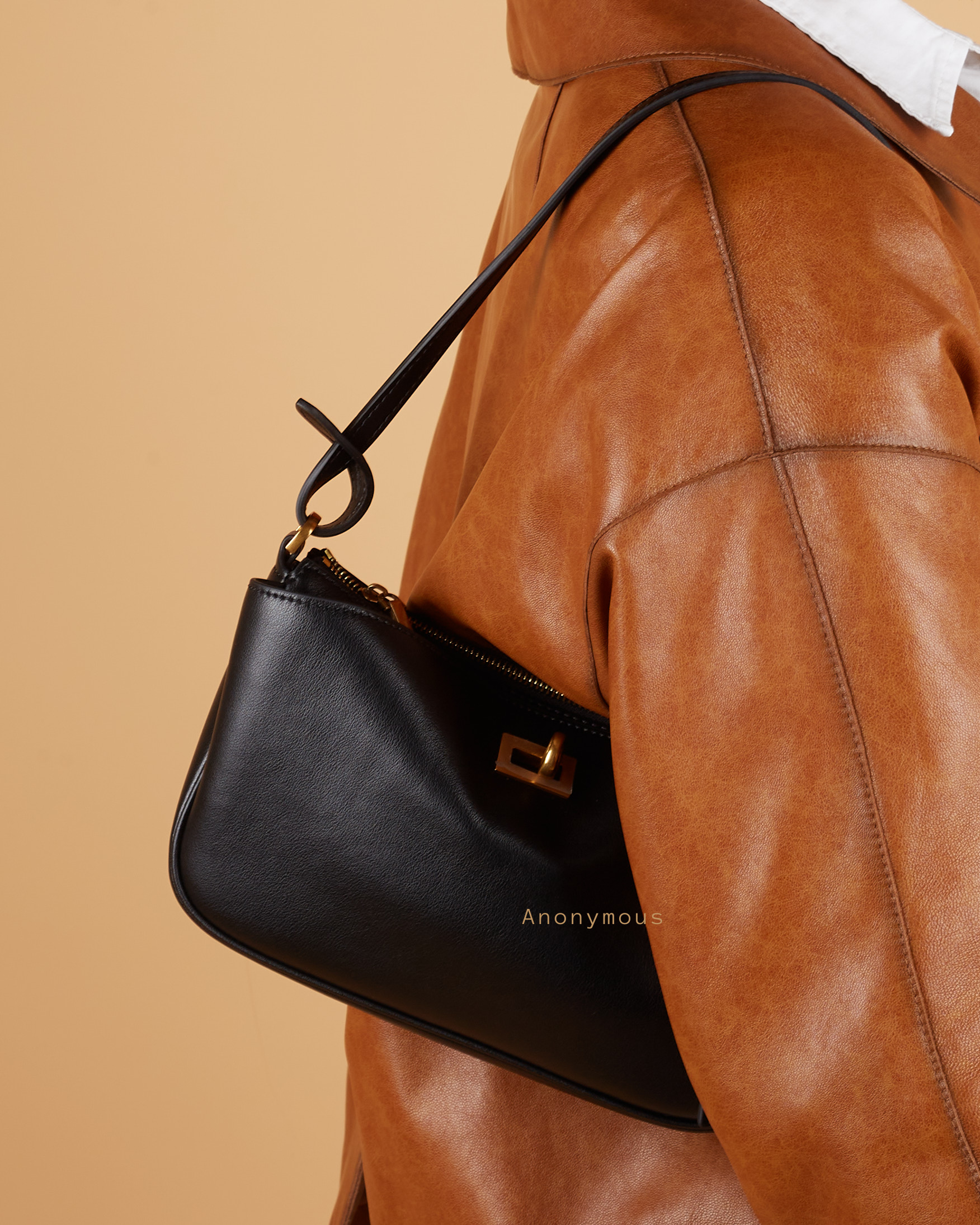 Anonymous Belle Crossbody Lambskin Leather No Brand (Tas Kulit)