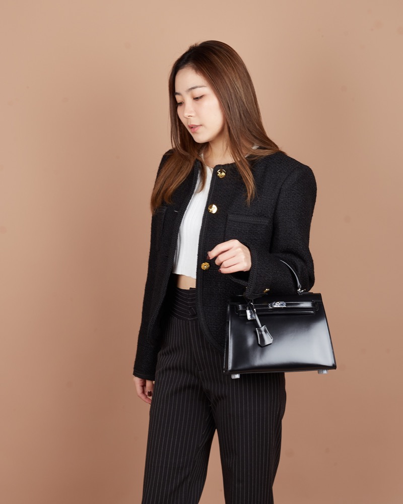 Anonymous Cara Bag K25 Box Leather (NAC) No Brand (Tas Kulit)