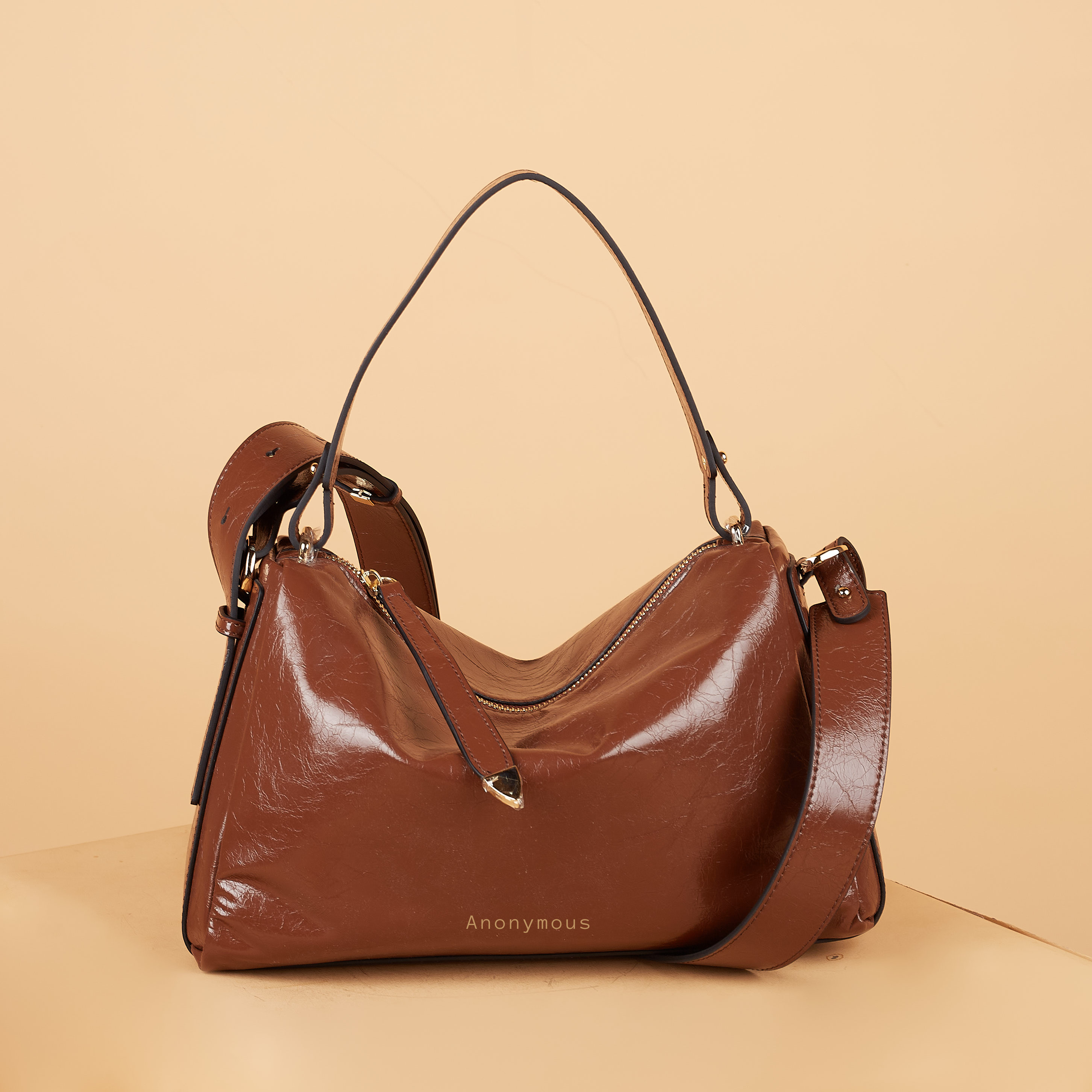 Anonymous Derby Bag Leather No Brand (Tas Kulit)