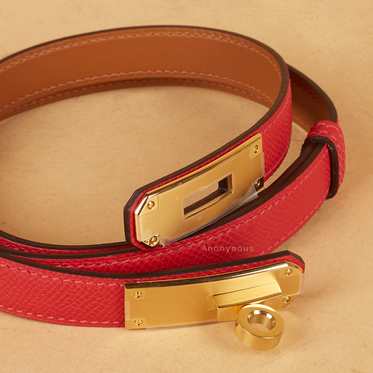Anonymous Kylee Belt Taiga GHW (Ikat Pinggang Kulit)