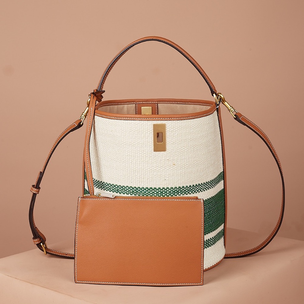 Anonymous Cammie Bucket Bag Tweed Large No Brand (Tas Kulit)