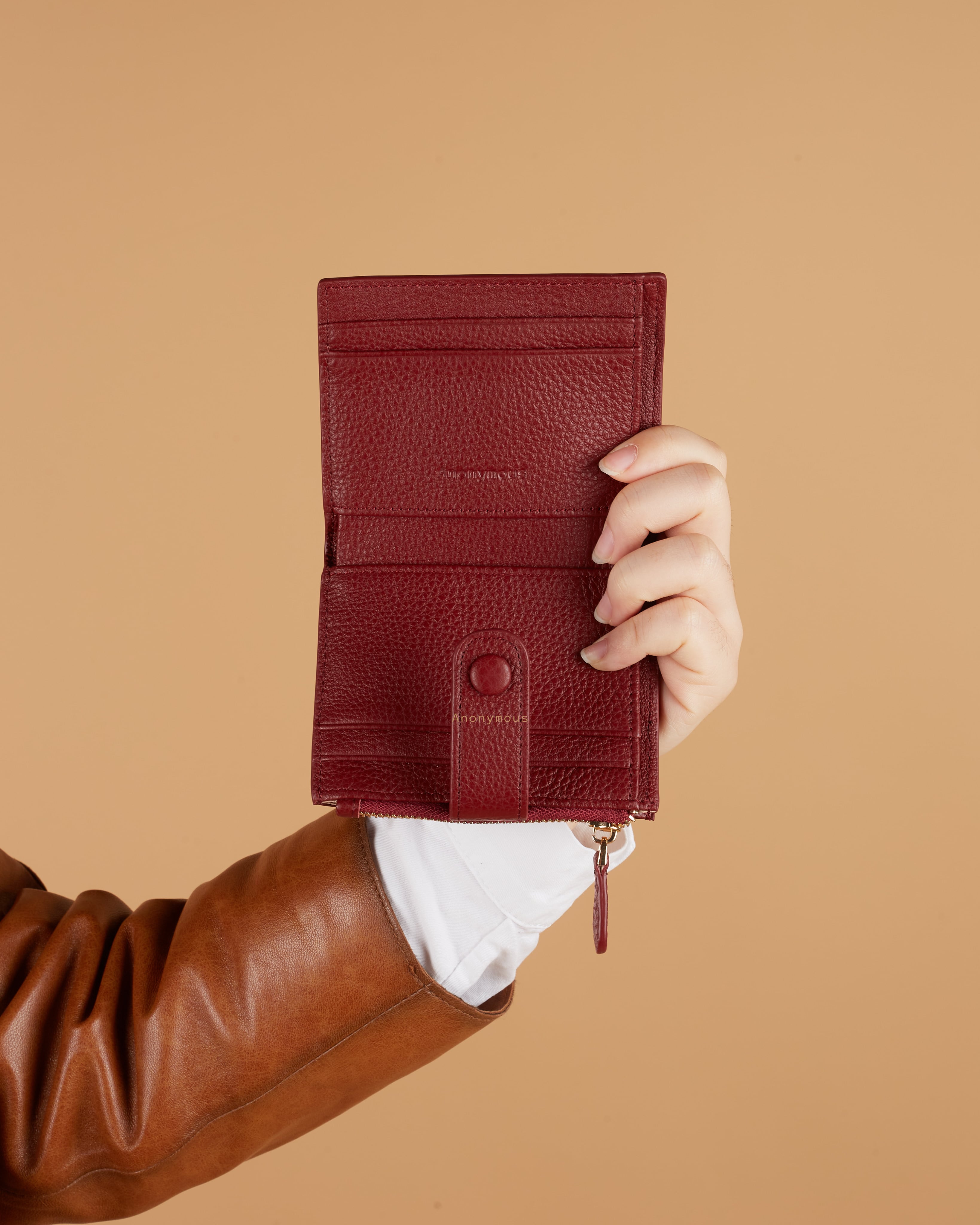Anonymous Emily Compact Card Holder (Dompet Kulit)