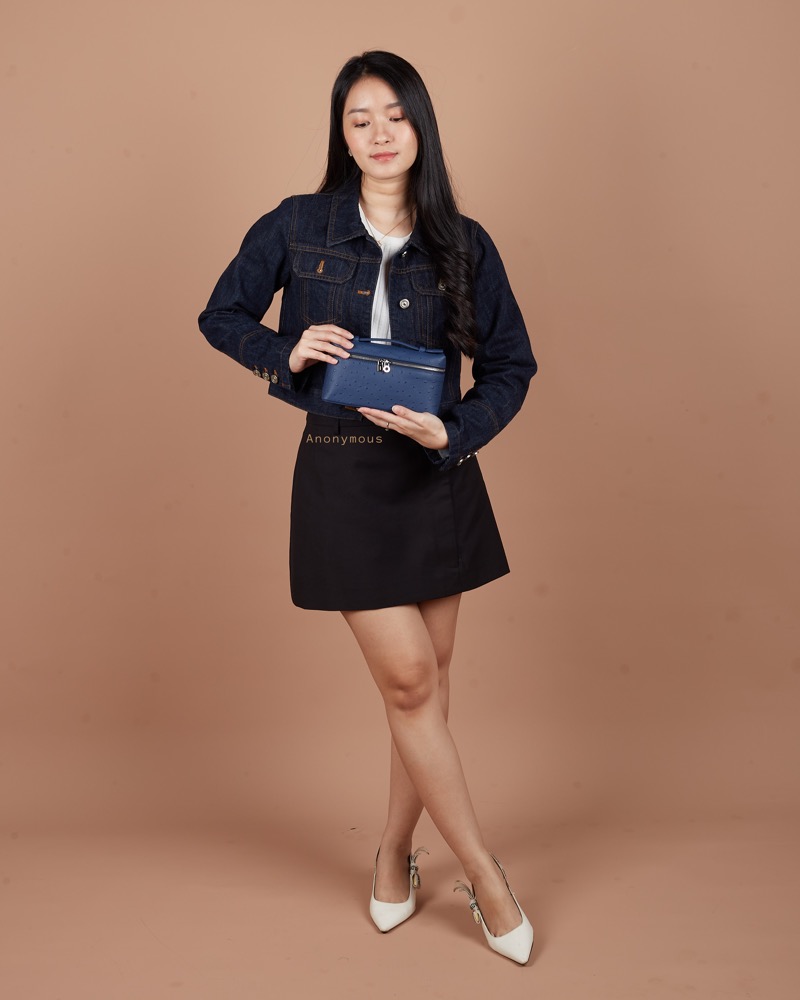 Anonymous Lola Bag L19 Ostrich No Brand (Tas Kulit)