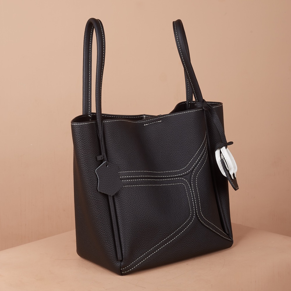 Anonymous Ridley Bucket Bag Grained Leather No Brand (Tas Kulit)