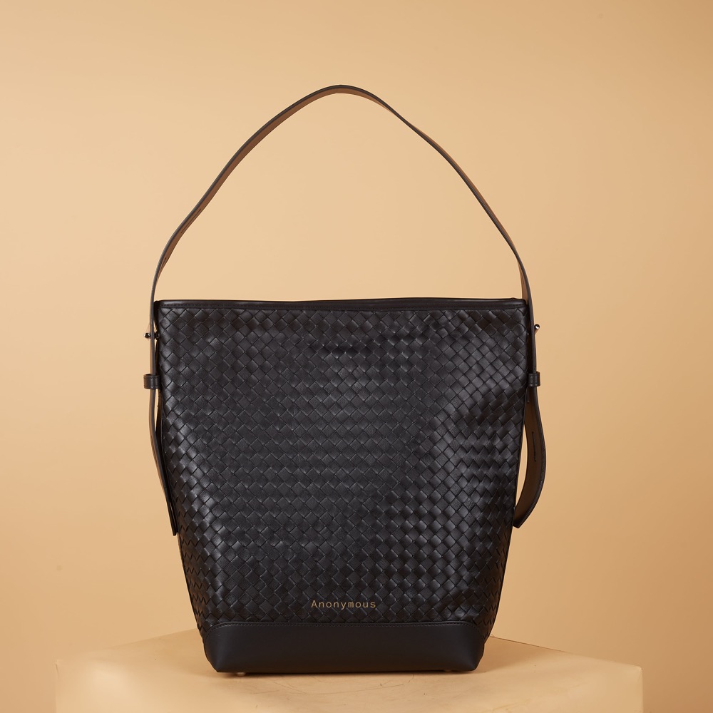 Anonymous Michio Tote Bag Swift Leather Matte No Brand (Tas Kulit)
