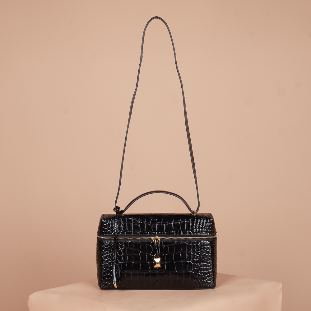 Anonymous Bianca 27 Croco Embosse Leather No Brand (Tas Kulit)