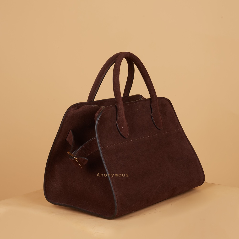 Anonymous Monthy Tote Bag 30 Suede Leather No Brand (Tas Kulit)