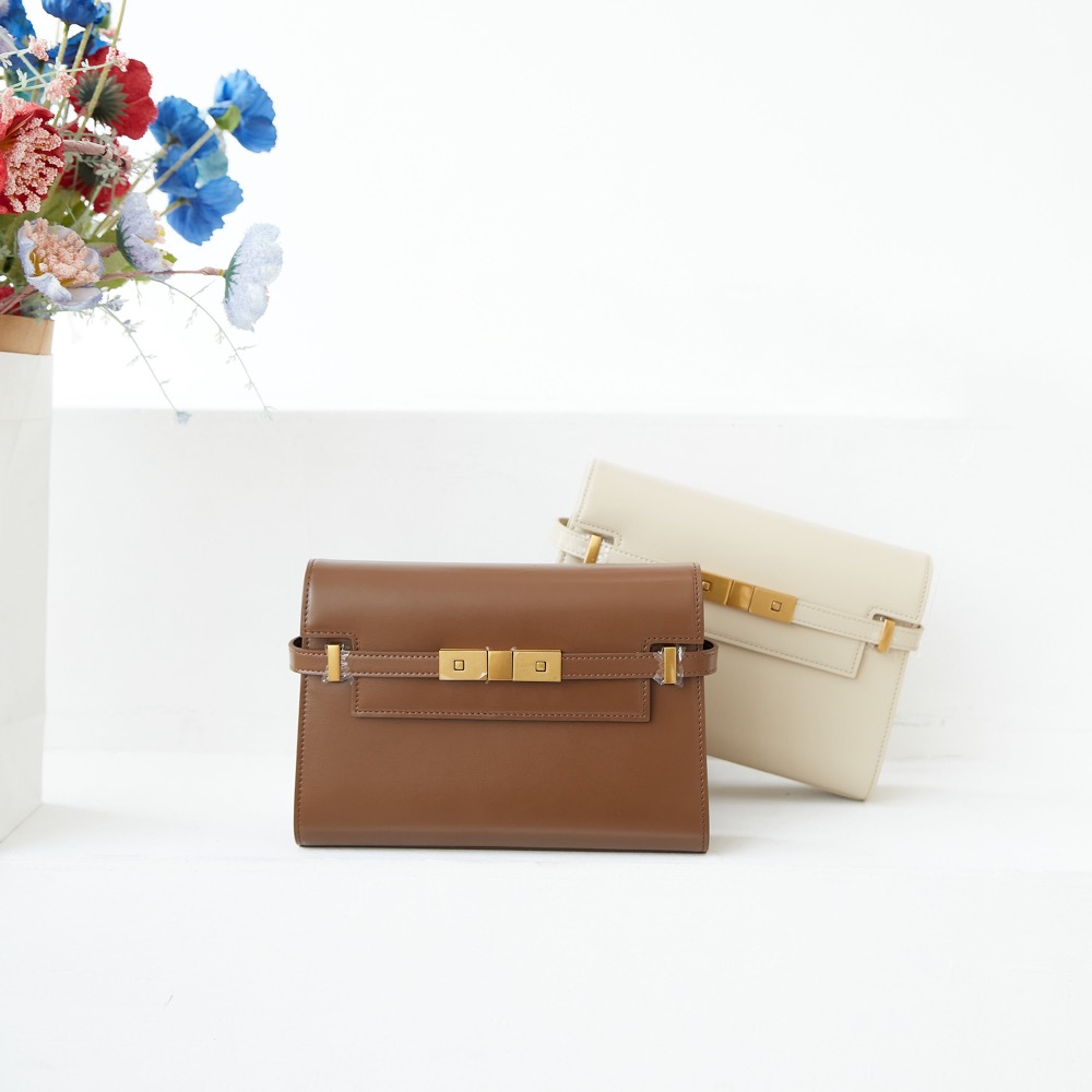 Anonymous Gotham Sling Bag Box Leather No Brand (Tas Kulit)