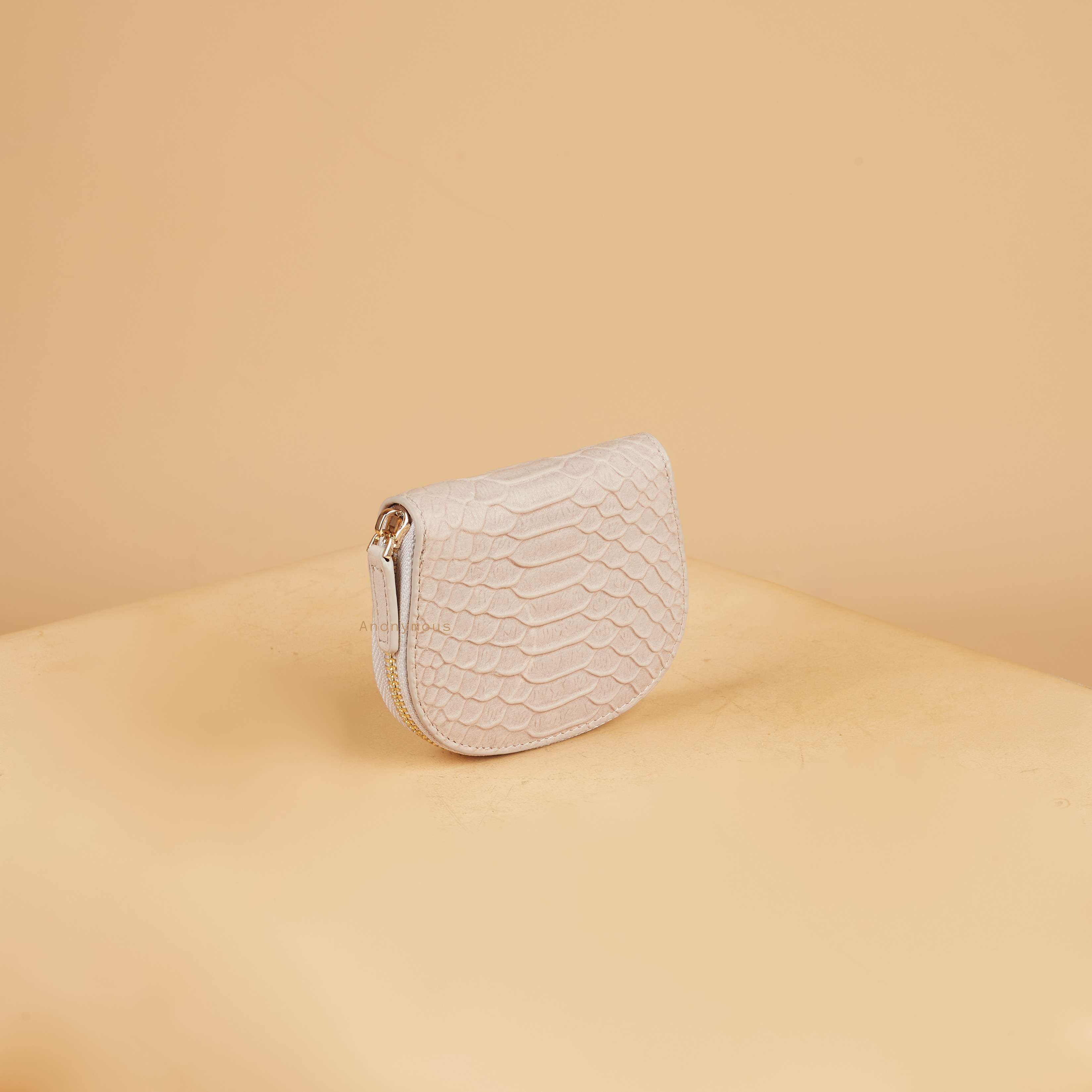 Anonymous Accordion Style Card Holder Python Embossed (Dompet Kulit)