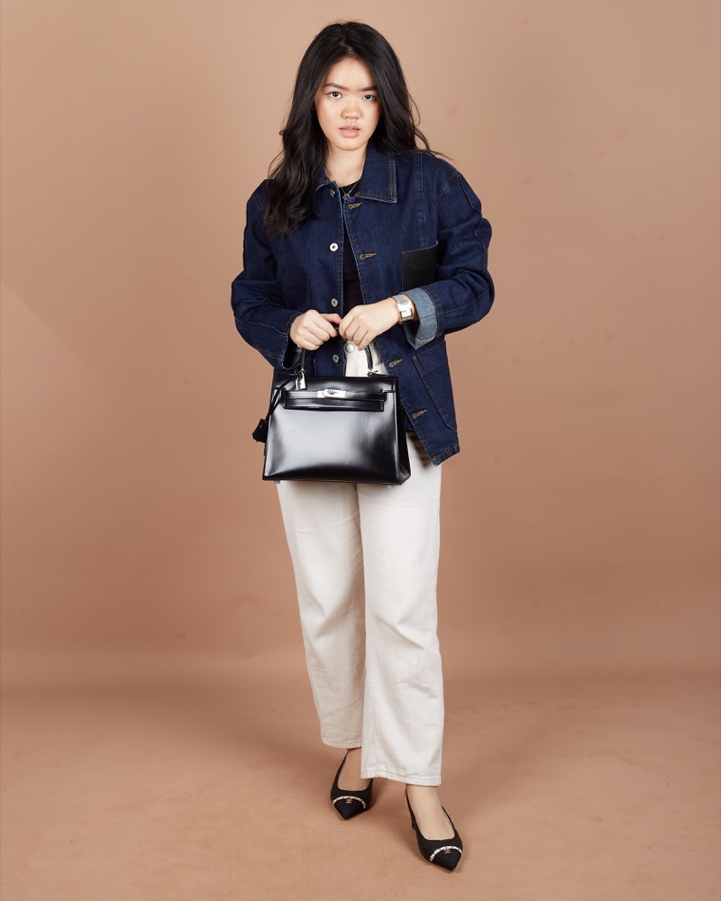 Anonymous Cara Bag K28 Box Leather No Brand (Tas Kulit)
