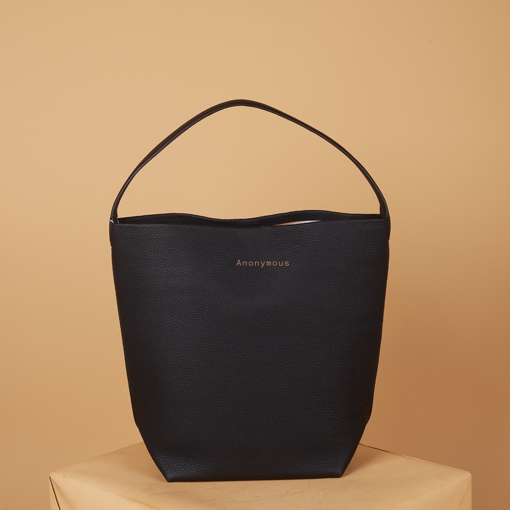 Anonymous Mica Tote Bag Small Grained Leather No Brand (Tas Kulit)