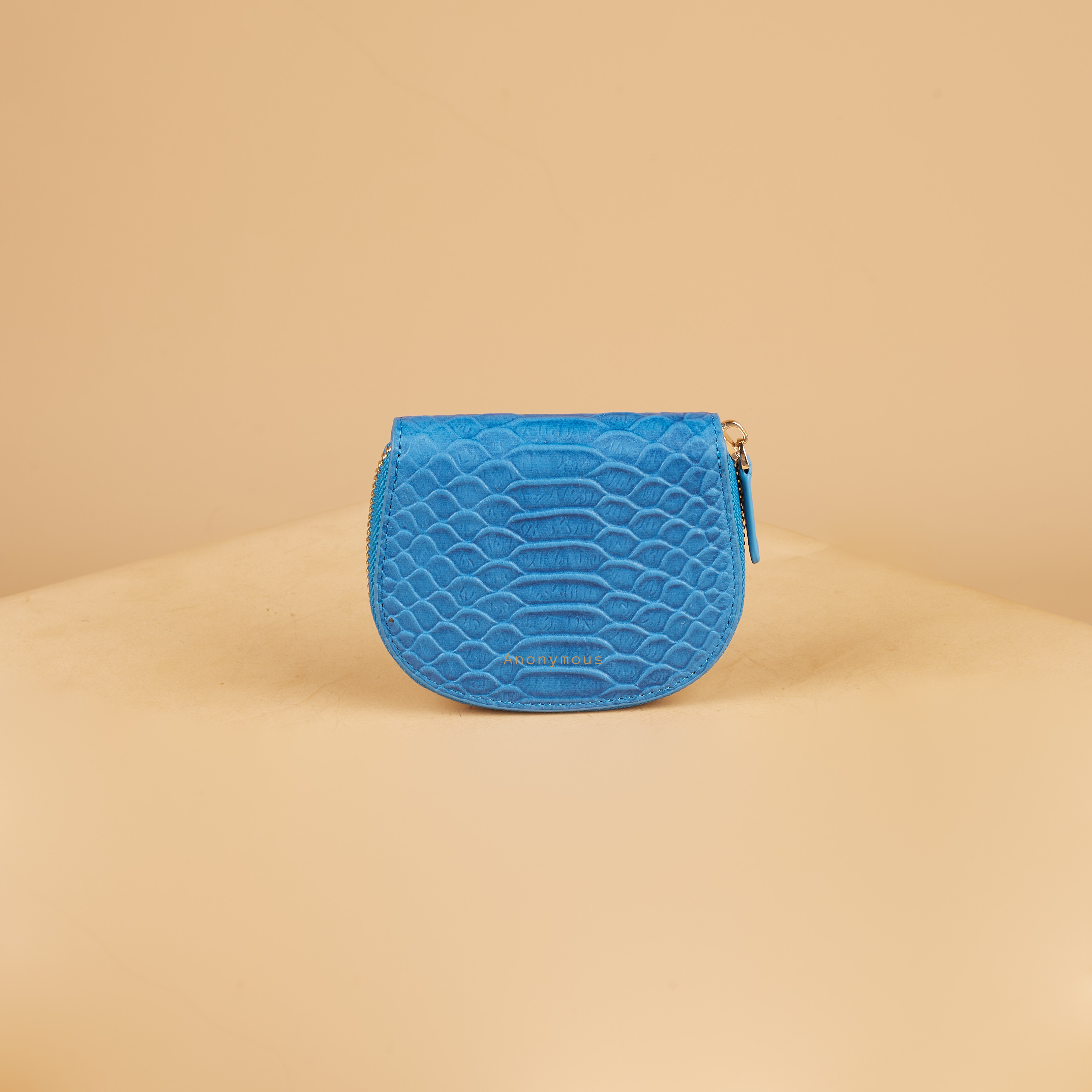 Anonymous Accordion Style Card Holder Python Embossed (Dompet Kulit)