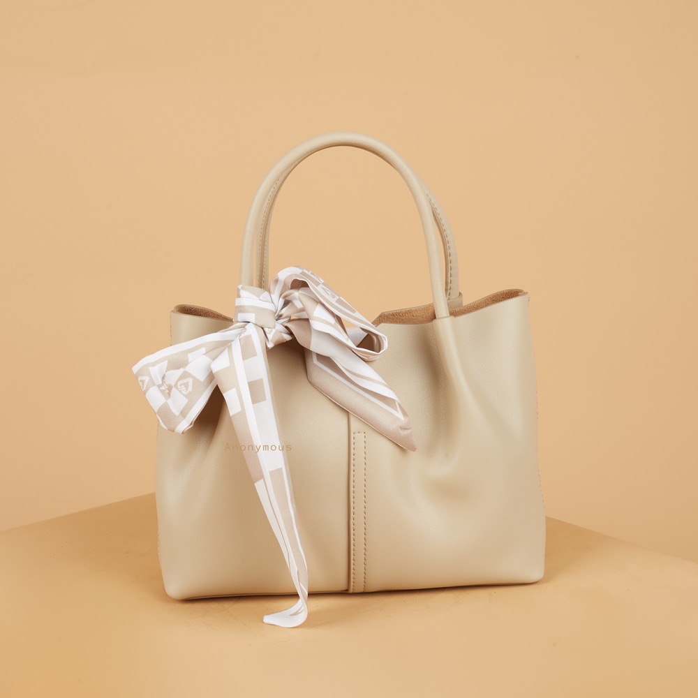 Anonymous Mini Laurell Tote Bag Soft Leather No Brand (Tas Kulit)