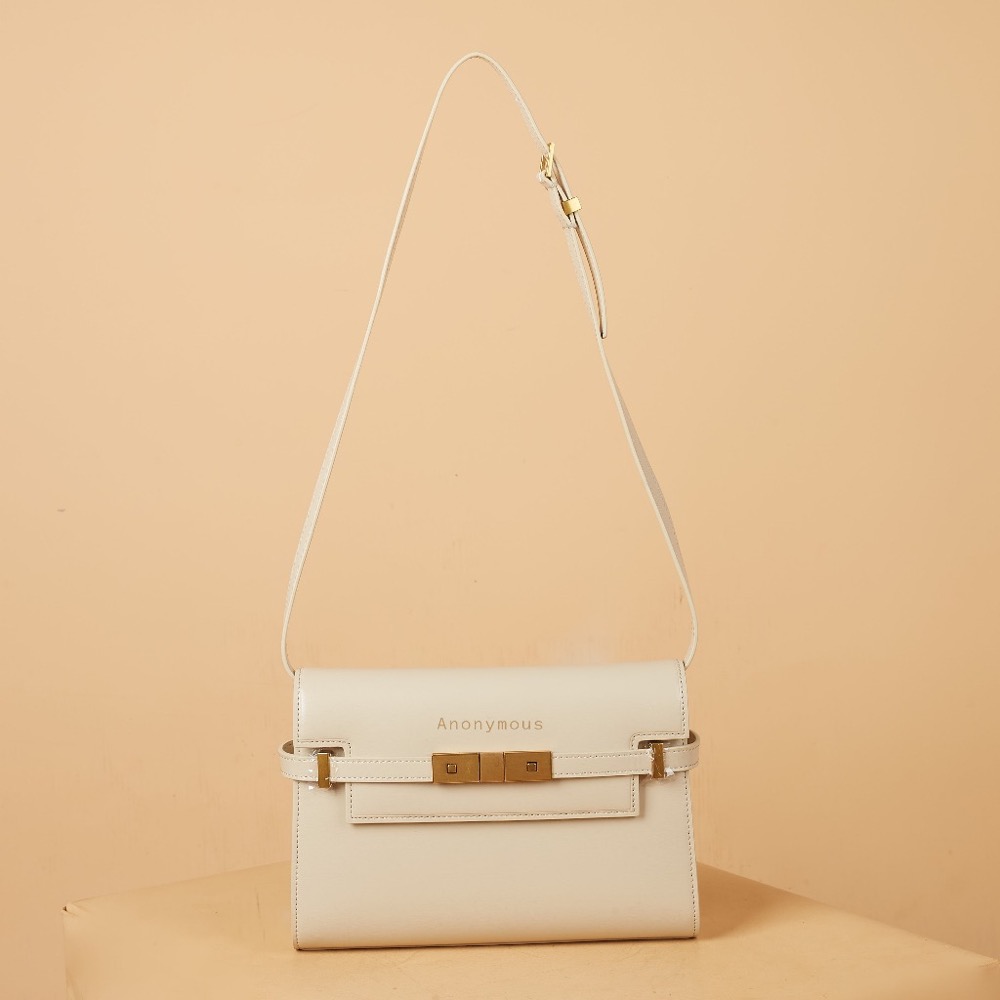 Anonymous Gotham Sling Bag Box Leather No Brand (Tas Kulit)