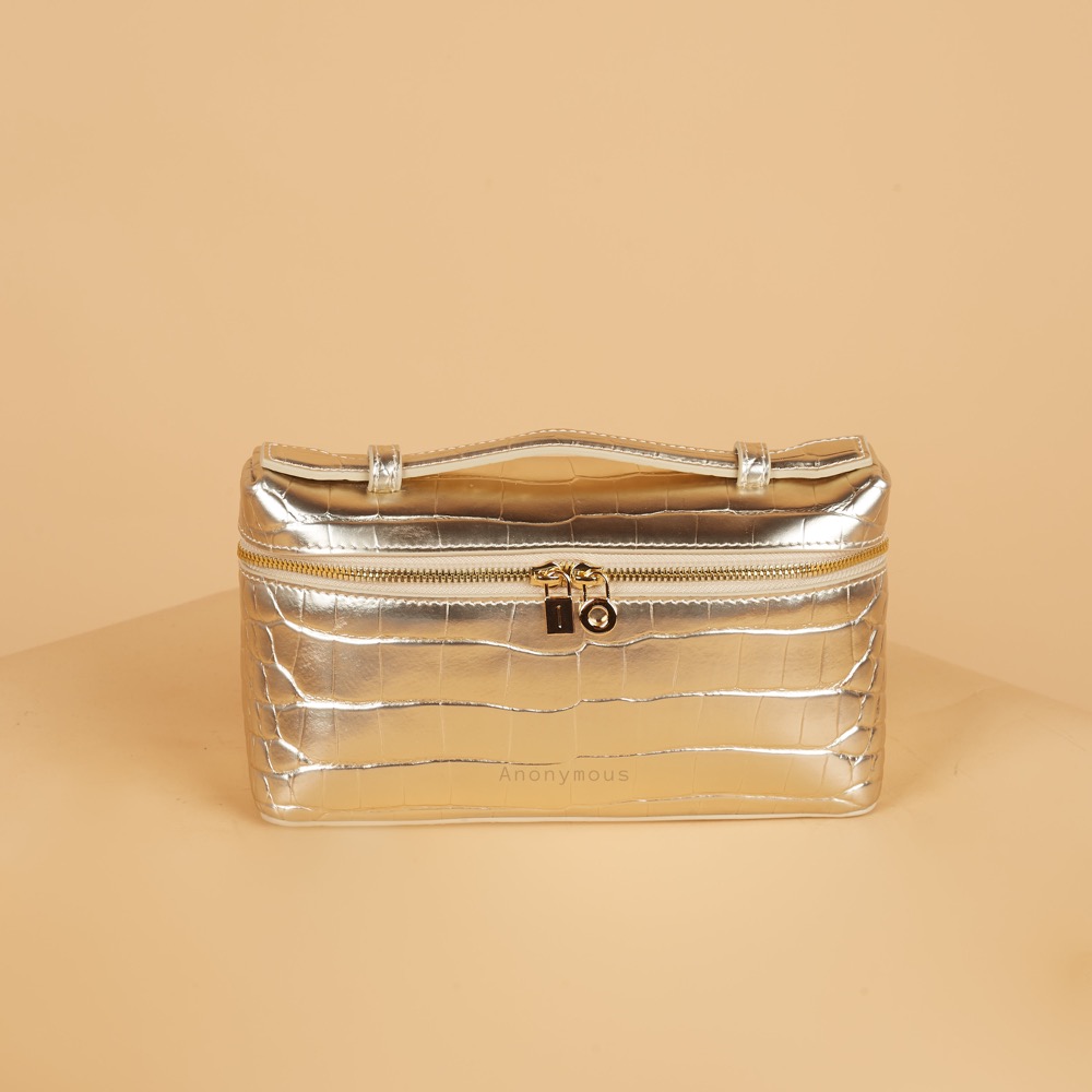 Anonymous Lola Bag L19 Croco Embosse Leather No Brand (Tas Kulit)