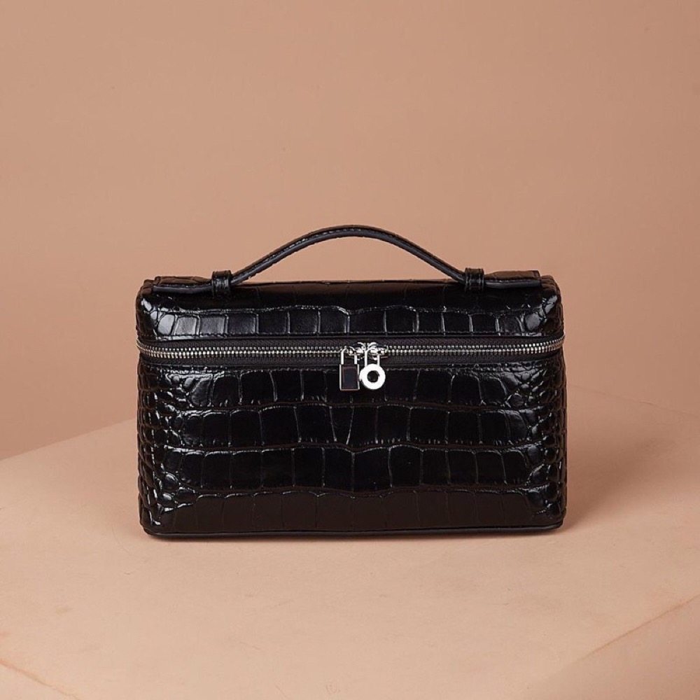 Anonymous Lola Bag L19 Croco Embosse Leather No Brand (Tas Kulit)