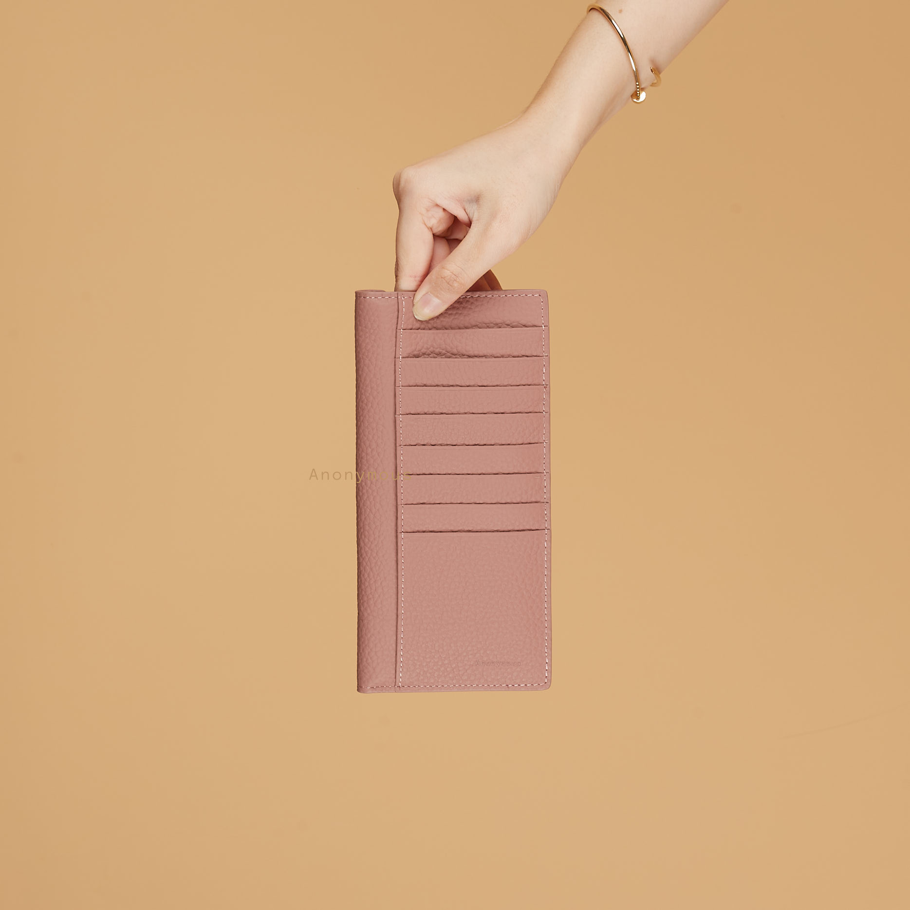 Anonymous Vee Slim Long Wallet Togo No Brand (Dompet Kulit)