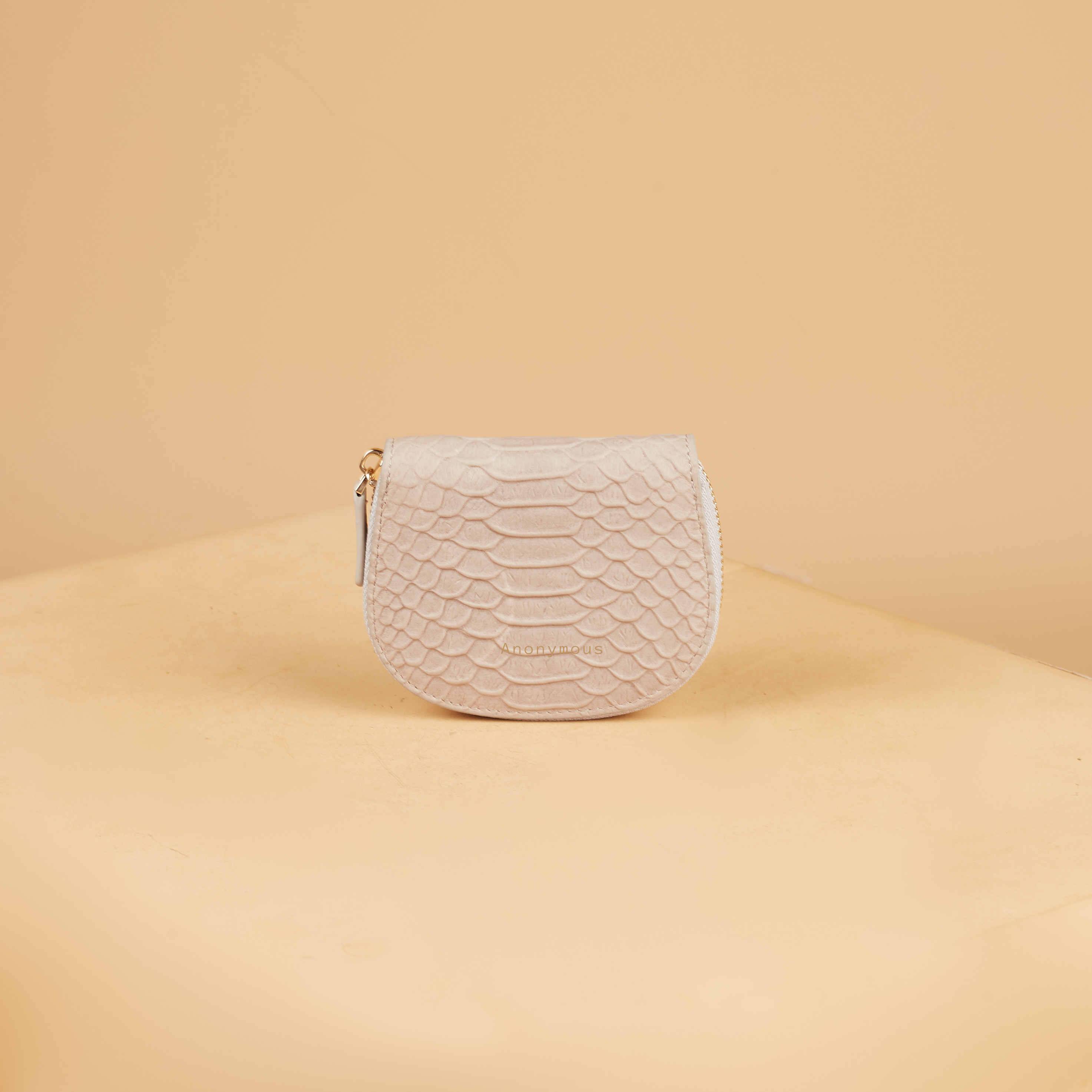 Anonymous Accordion Style Card Holder Python Embossed (Dompet Kulit)