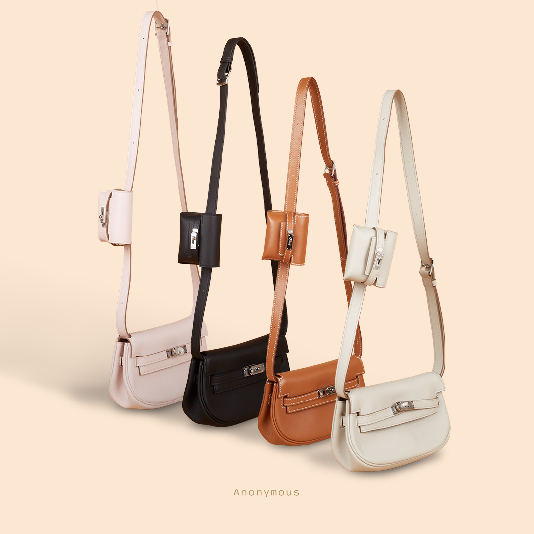 Anonymous Kelly Moven Bag Swift Leather No Brand (Tas Kulit)