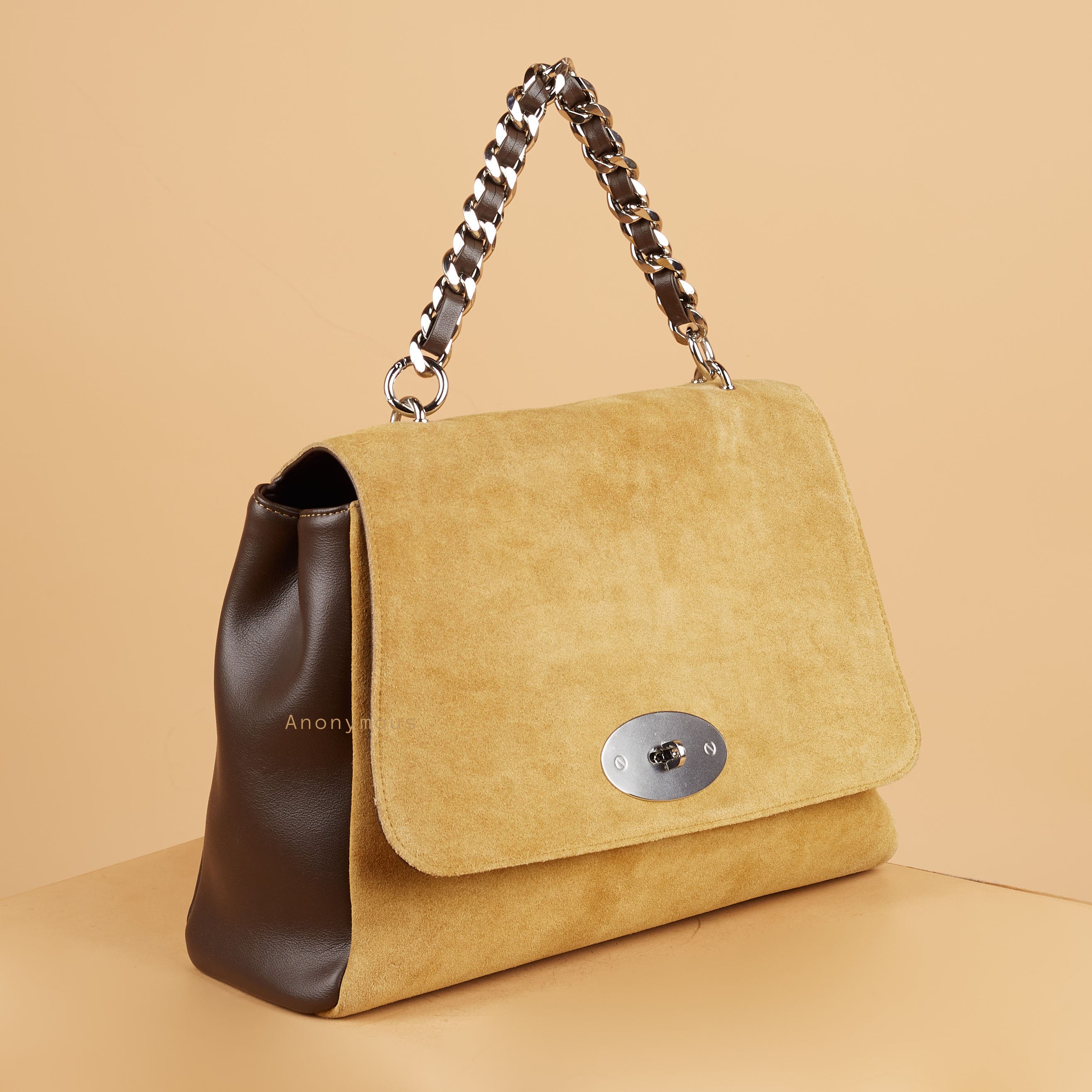 Anonymous Isla Double Straps Swift Suede Leather (No Brand)