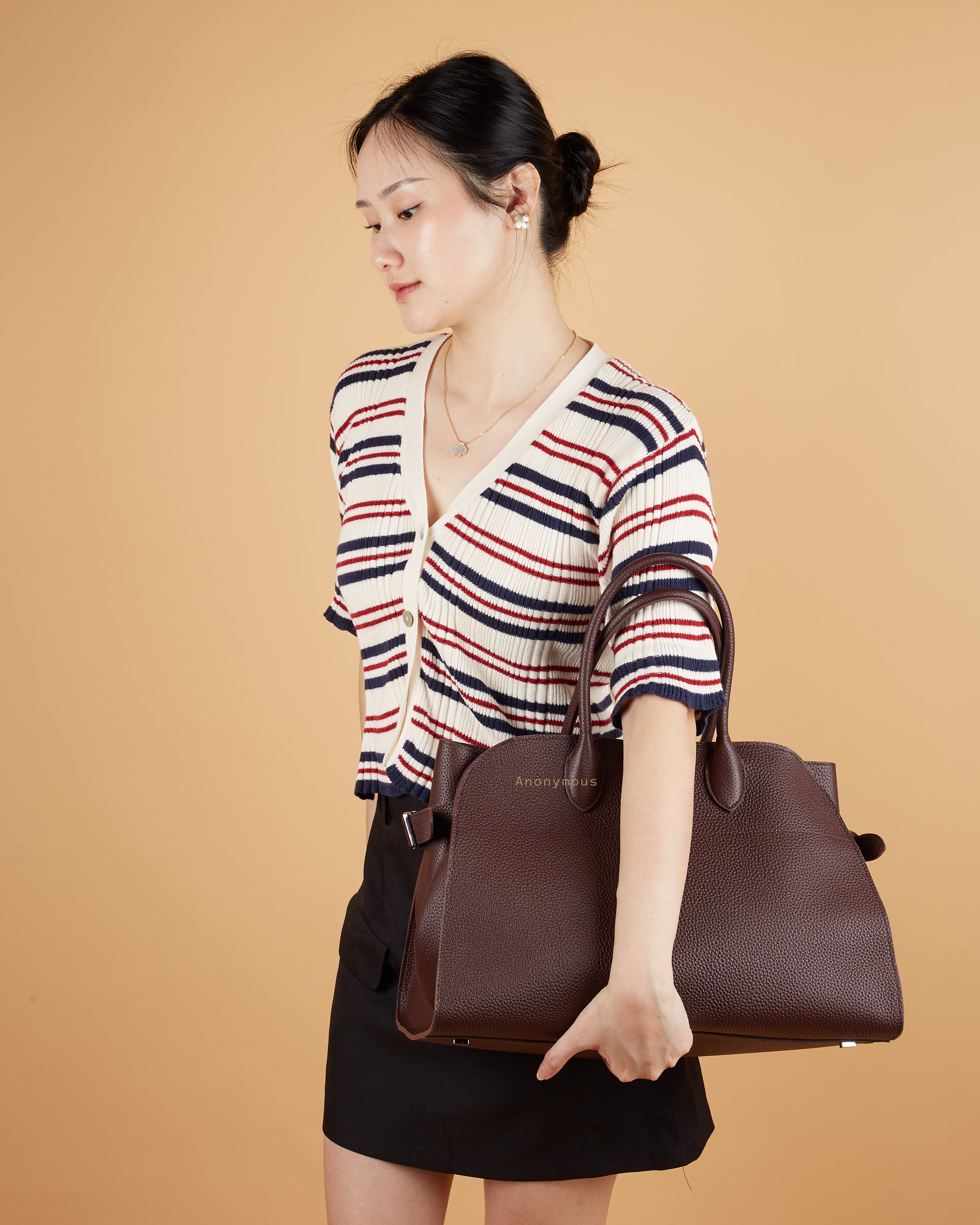 Anonymous Monthy Tote Bag 39 Togo Leather No Brand (Tas Kulit)