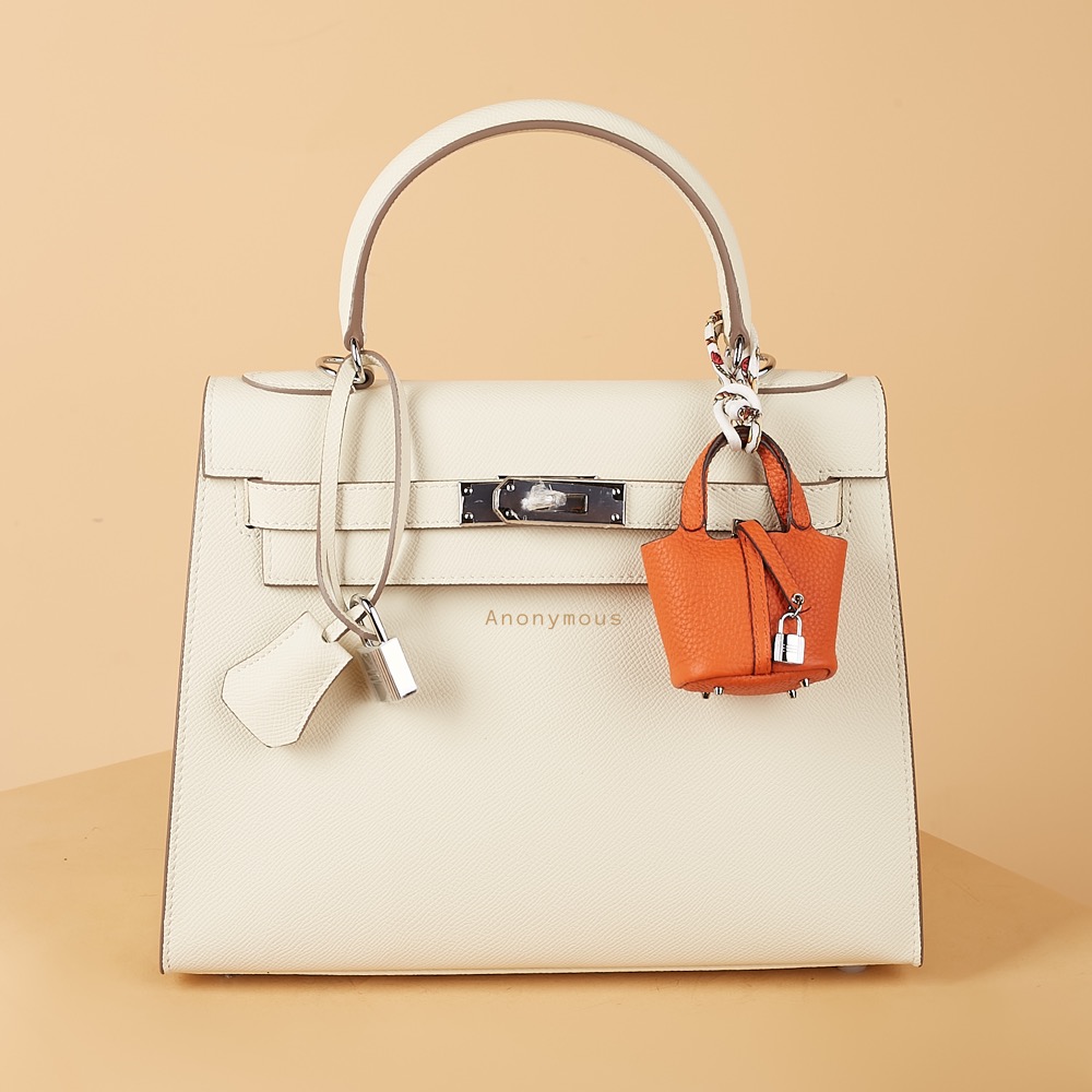 Anonymous Poppy Charm Togo Leather No Brand