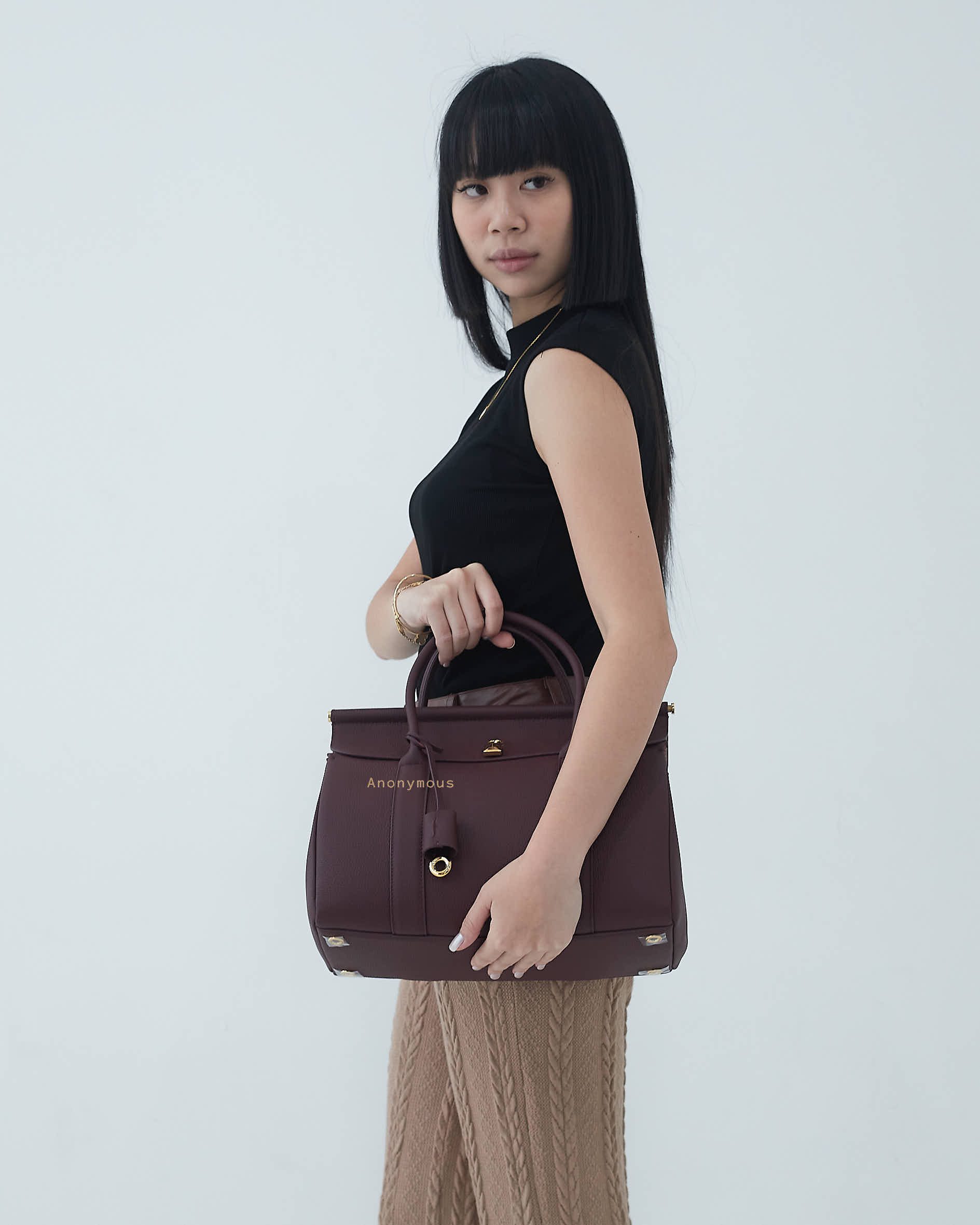 Anonymous Loomy 32 Grained Leather No Brand (Tas Kulit)
