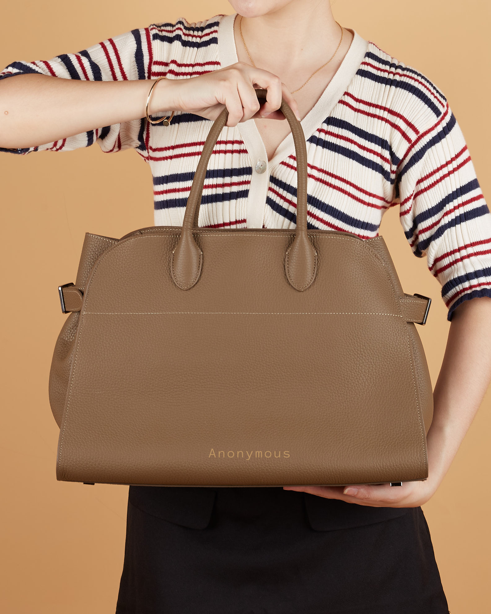 Anonymous Monthy Tote Bag 39 Togo Leather No Brand (Tas Kulit)
