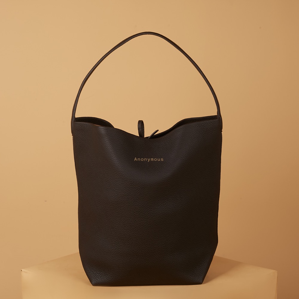 Anonymous Mica Tote Bag Small Grained Leather No Brand (Tas Kulit)