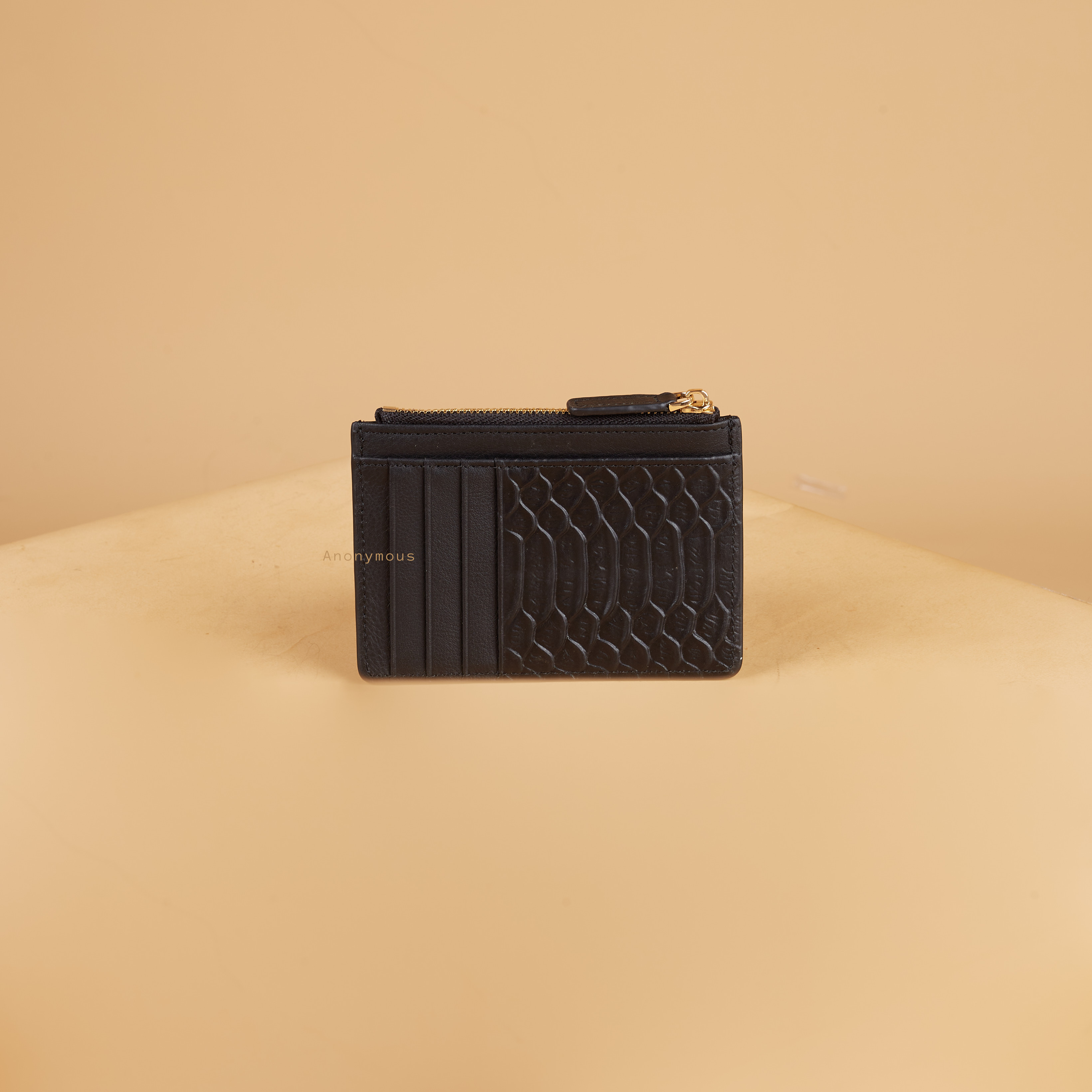Anonymous Jette Card Holder Python Embossed (Card Holder Kulit)