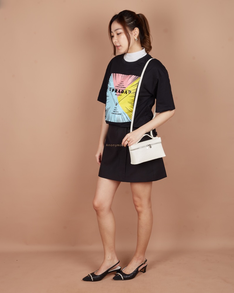 Anonymous Lola Bag L19 Ostrich No Brand (Tas Kulit)