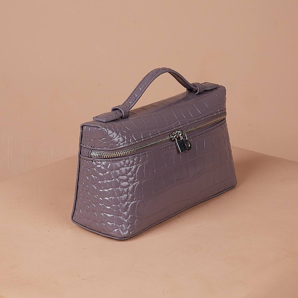 Anonymous Lola Bag L19 Croco Embosse Leather No Brand (Tas Kulit)