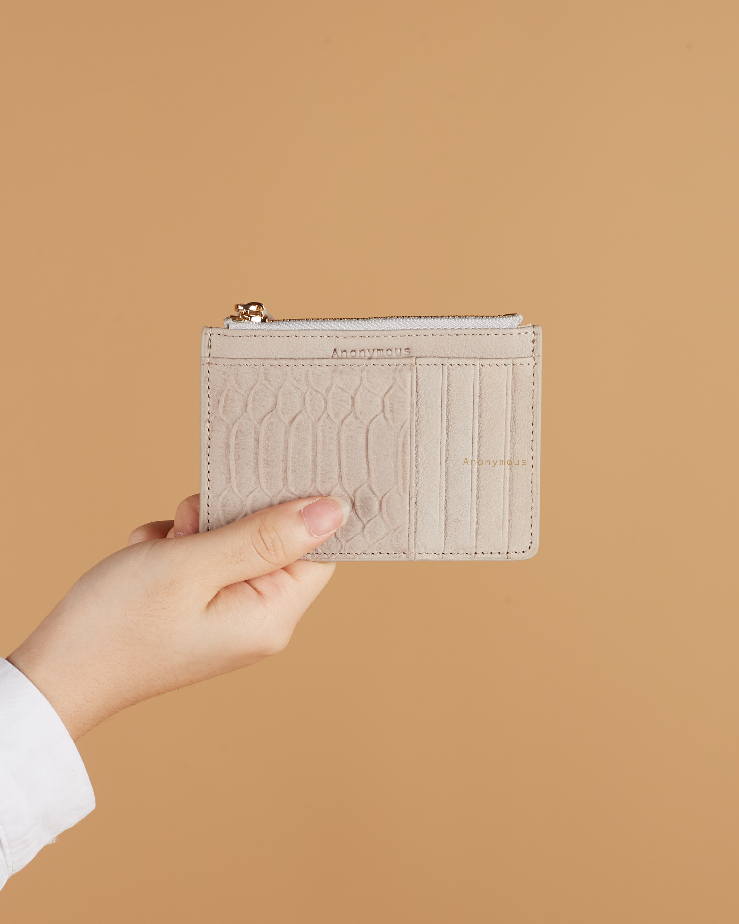 Anonymous Jette Card Holder Python Embossed (Card Holder Kulit)