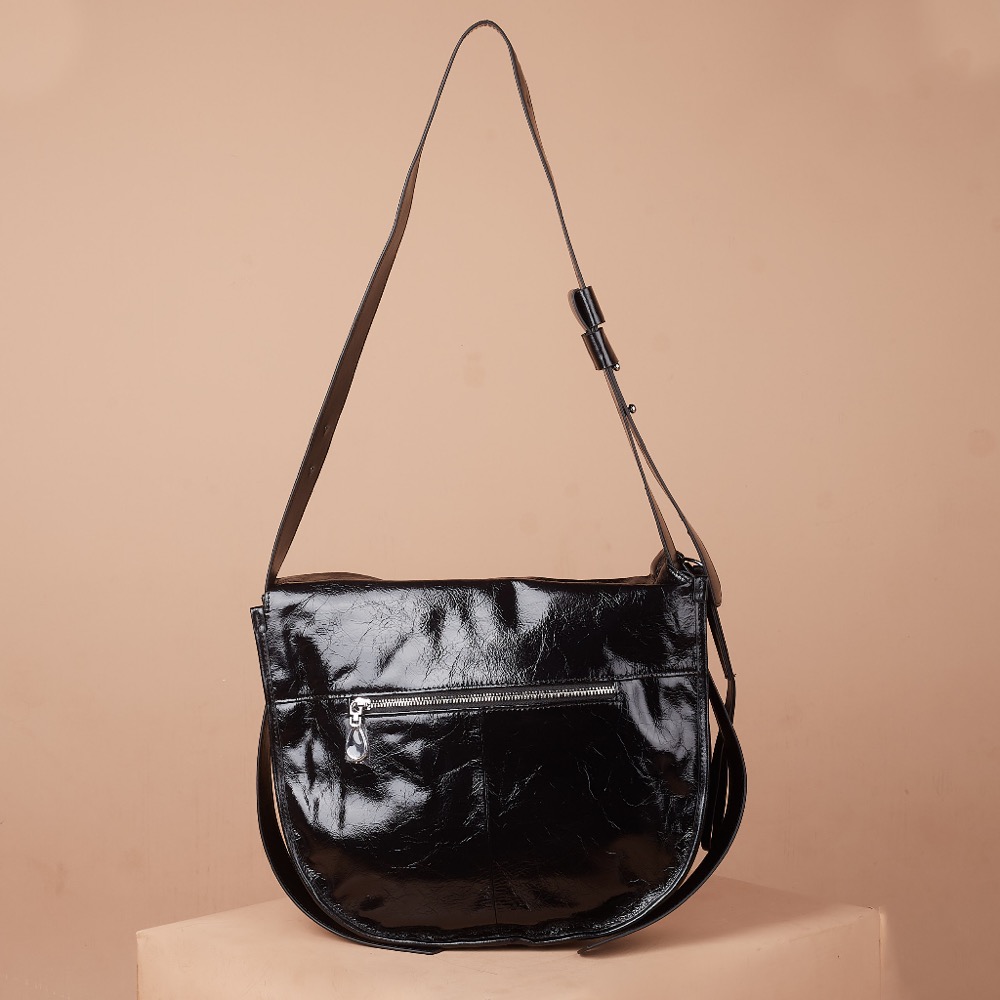 Anonymous Juno 34 Shoulder Bag Shiny Calfskin No Brand (Tas Kulit)