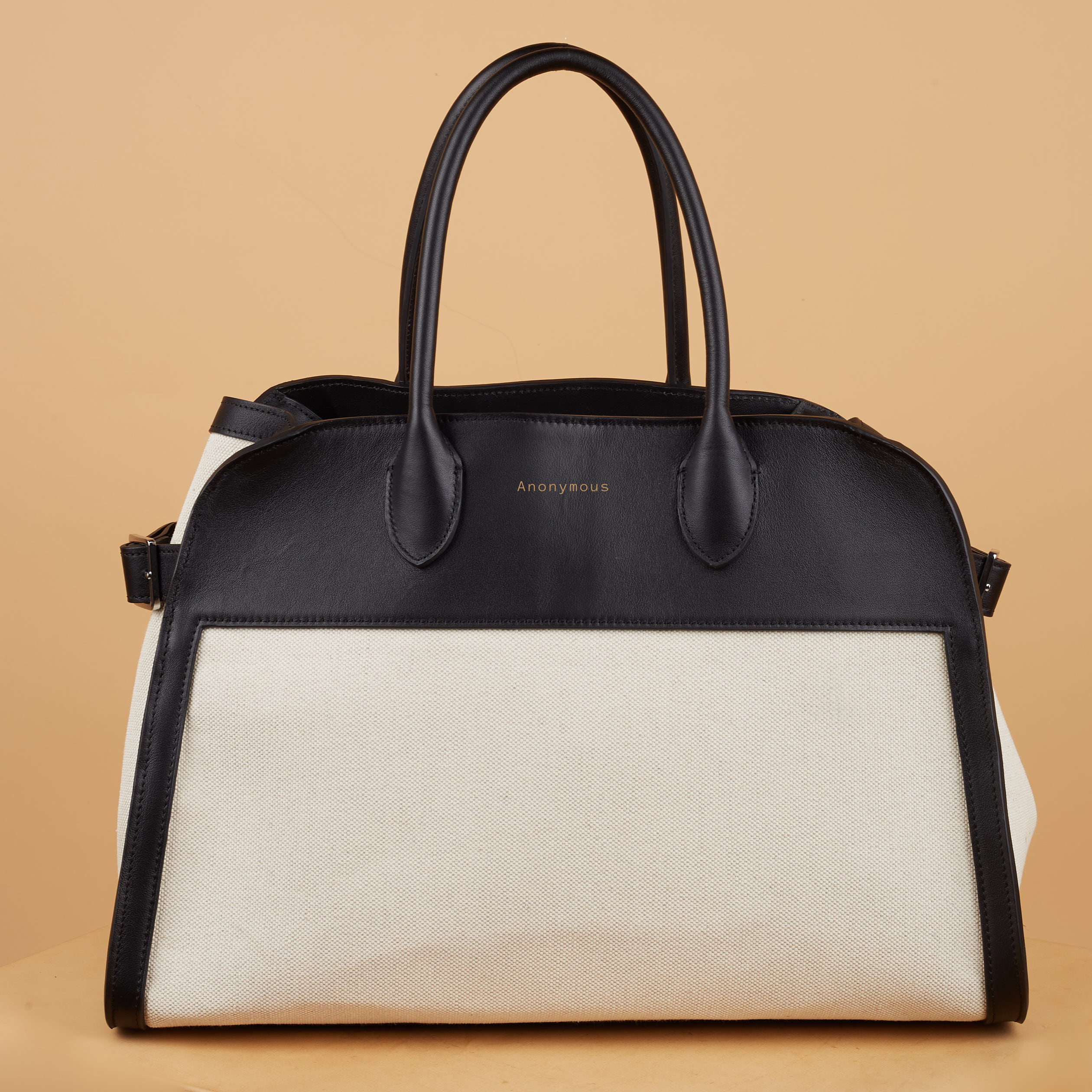 Anonymous Monthy Tote Bag 39 Leather Encru No Brand (Tas Kulit)