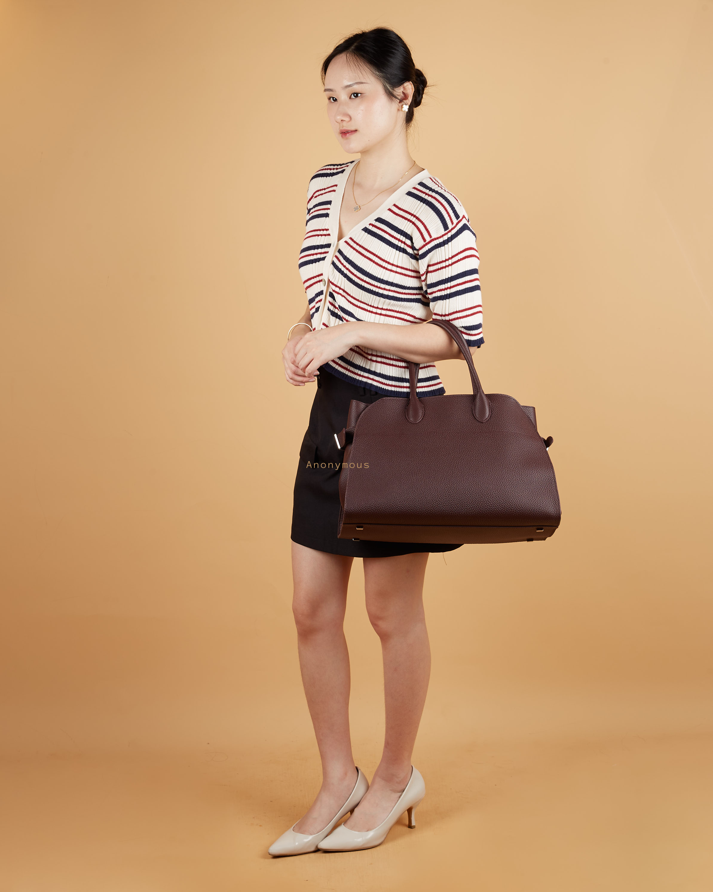 Anonymous Monthy Tote Bag 39 Togo Leather No Brand (Tas Kulit)