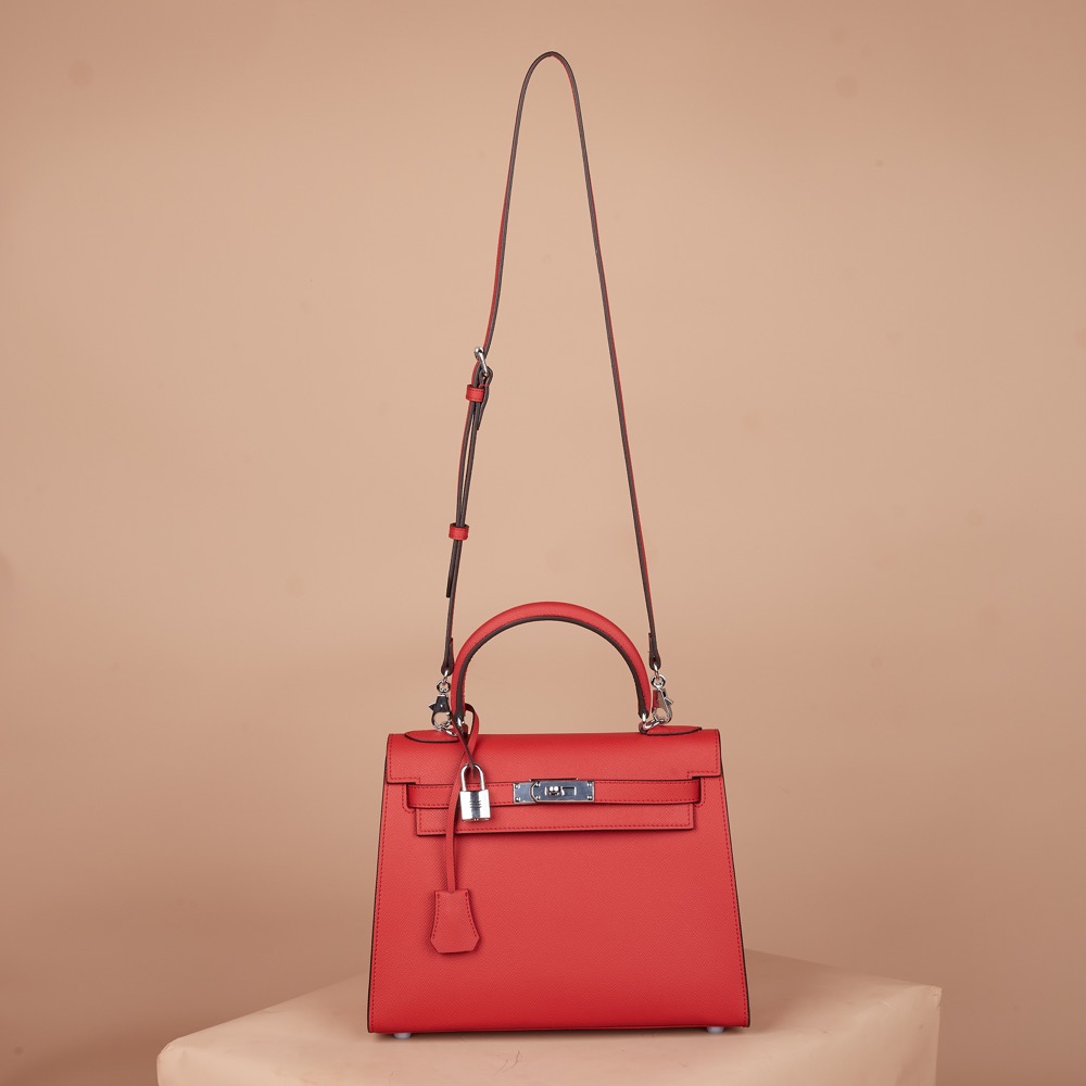 Anonymous Cara Bag K28 Taiga Leather GHW (NST) No Brand (Tas kulit)