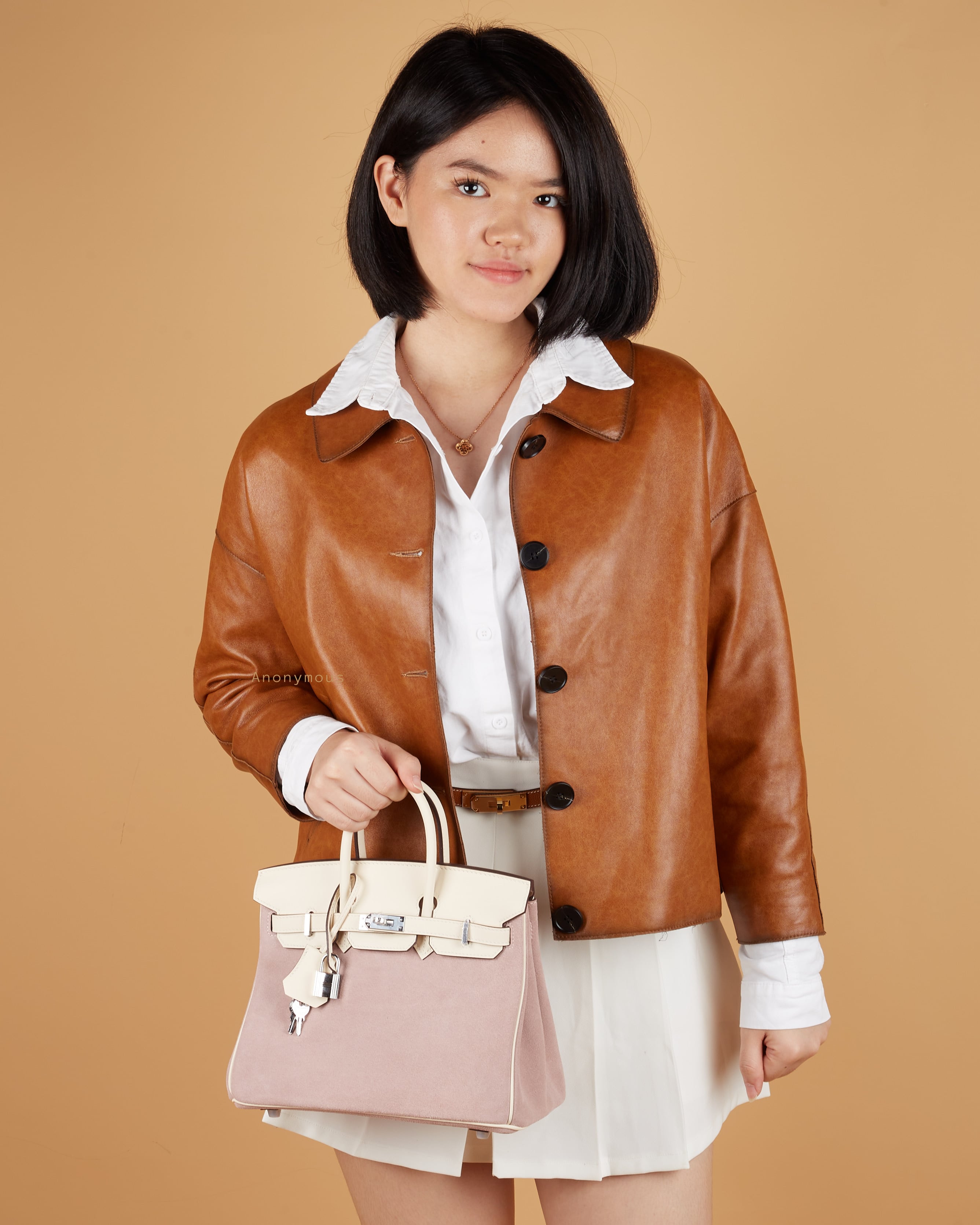 Anonymous Bebe 25 Suede Swift Leather No Brand (Tas Kulit)