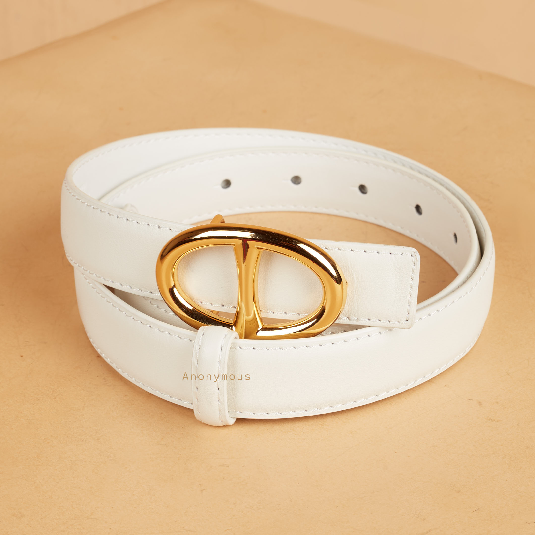 Anonymous D Belt Swift Leather GHW No Brand (Tas Kulit)