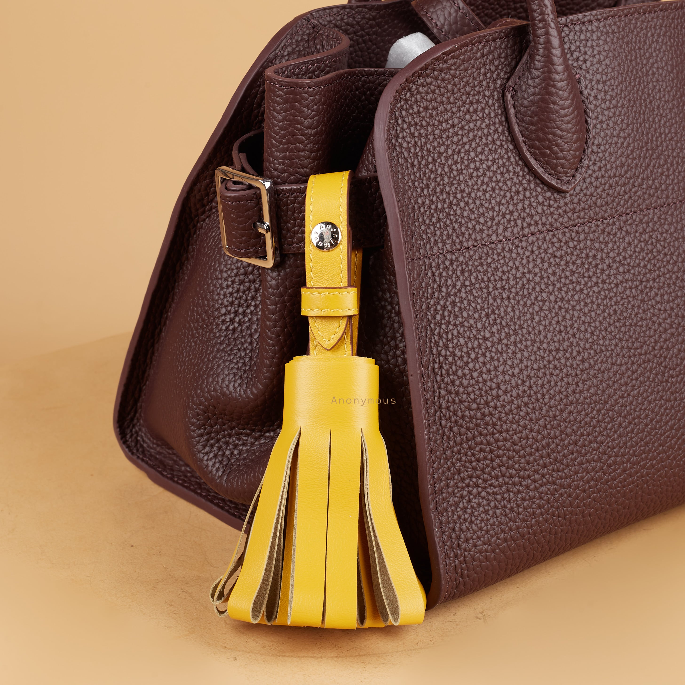 Anonymous Tassel Charm Leather No Brand (Gantungan Tas)