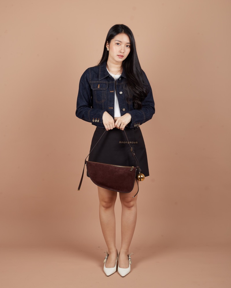 Anonymous Hestia Shoulder Bag Suede No Brand (Tas Kulit)