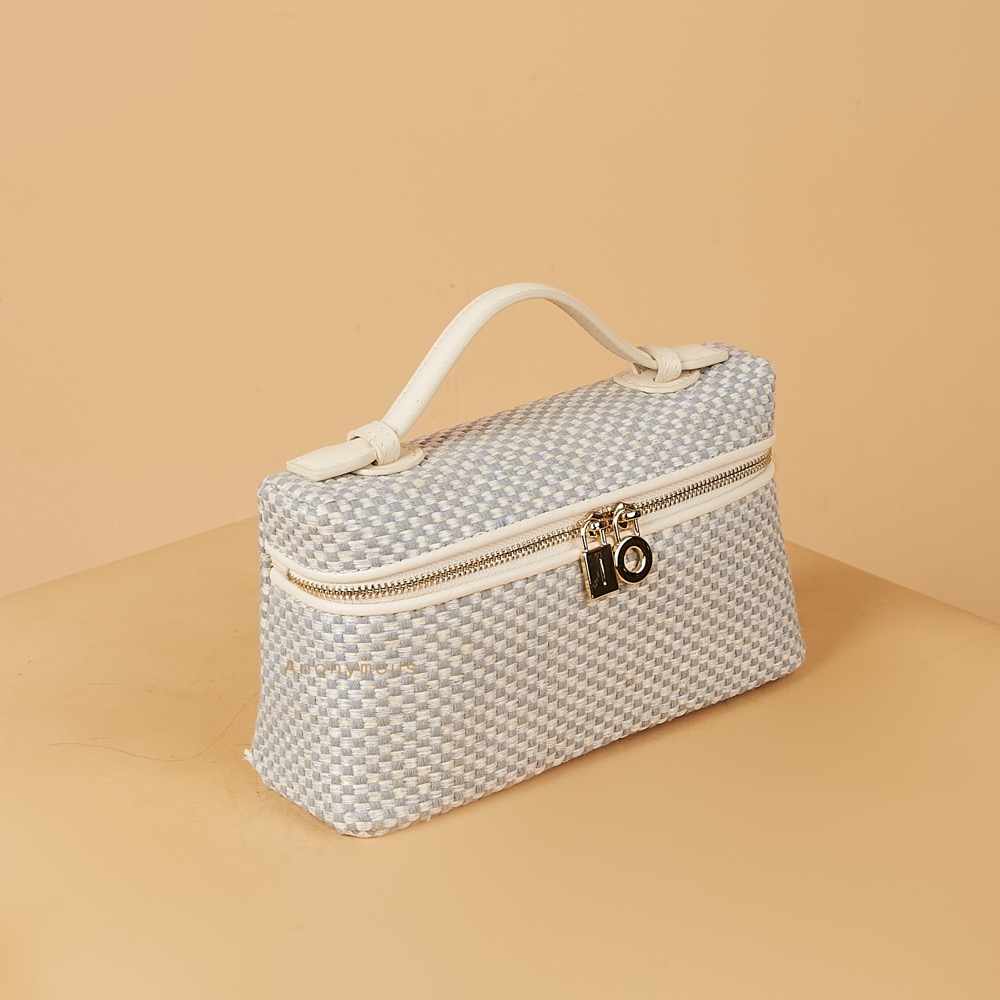 Lola Bag L19 Raffia Wool No Brand (Tas Kulit)