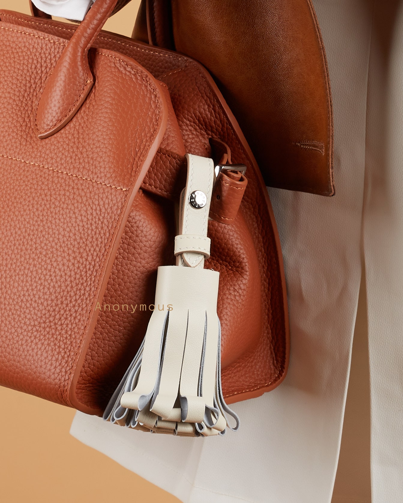 Anonymous Tassel Charm Leather No Brand (Gantungan Tas)