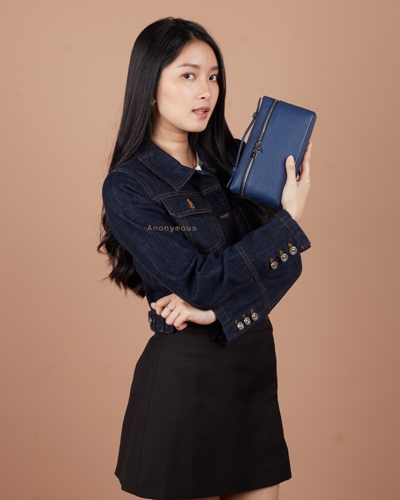 Anonymous Lola Bag L19 Ostrich No Brand (Tas Kulit)